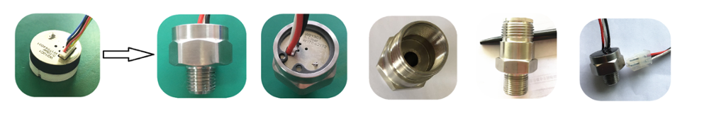 I2C Digital Ceramic Capacitive Pressure Sensor For Equipment Matching