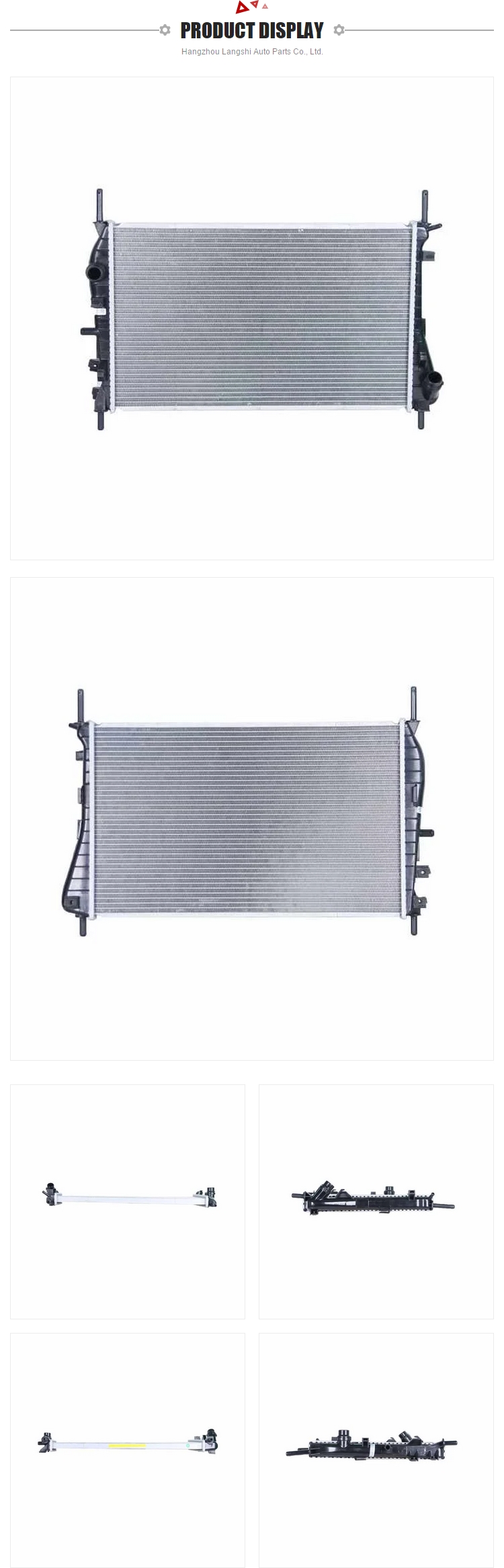Ford MONDEO III Saloon B4Y 2000-2007 Car Fitment 1216264 Aluminum Radiator Cooling System