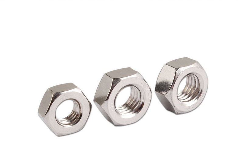 A2-70 18-8 Stainless Steel Metric Hex Nuts M1-M160 High Quality Hexagon Nuts