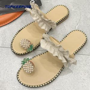 Wholesale Outdoor Jelly Slippers Womens Summer Woman Shoes New Sequin from china suppliers