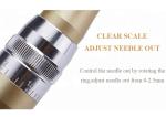 Aluminium Alloy Pmu Pen Permanent Makeup Machine Miroblading