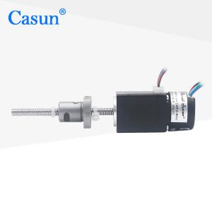 Wholesale 14mN.M Nema8 Stepper Motor With Ball Screw L200/250/300MM Motor from china suppliers