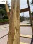 Wooden 5 Step Aluminium Ladder 1.4mm PVC Plastic Foot Mats