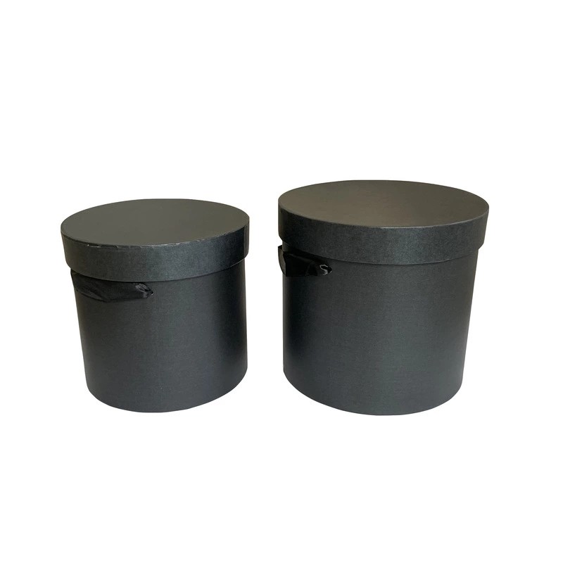 High quality round cardboard boxes recyclable flower box for roses packaging
