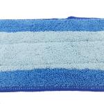 18" Blue Microfiber Sponge Inner Household Wet Mop Pad