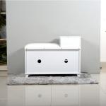 2 Paralleled Door 90*56*30cm E1 MDF Entryway Shoe Bench