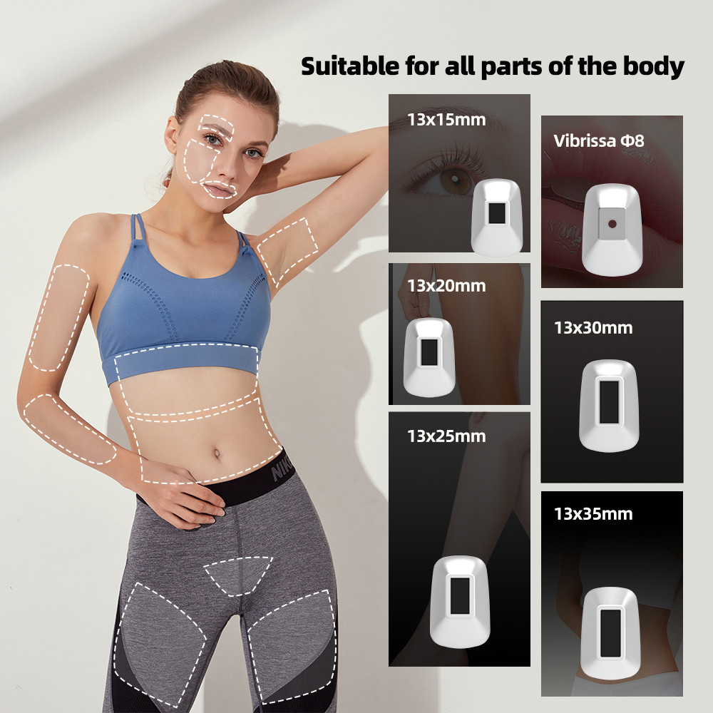 Crystal Temperature 0-5C Laser Hair Removal Machine with 808nm Wavelength