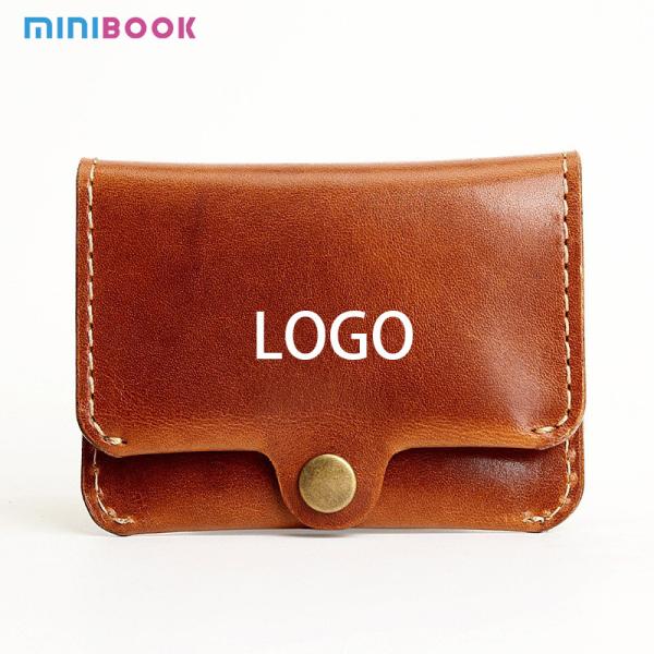 End Horse Patent Leather Slim Small Wallet with Minimalist Design and GENUINE