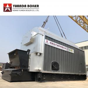 China DZL Chain Grate Stoker 4 Ton Coal Fired Steam Boiler For Rice Mill Plant on sale