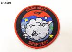 Aviation Club Clothing Embroidery Patches Heat Press Badge Embroidered Patches