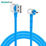 Antiwear Zinc Alloy Phone Charger Wire , Ultraportable Long Phone Charger Cable