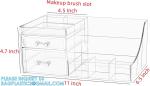 Cosmetic Storage Box Makeup Storage Container Organiser, Skincare Makeup