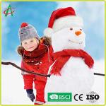 Anti Allergic Unisex Children Red Velvet Christmas Hats