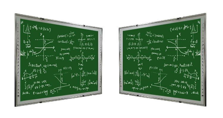 Silver Interactive Electronic Whiteboard 96 Inch For Education / Conference ISO9001