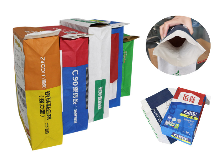 Biodegradable Rice Flour Bag 25kg 50kg Flexo Printing Printed Packaging Sack