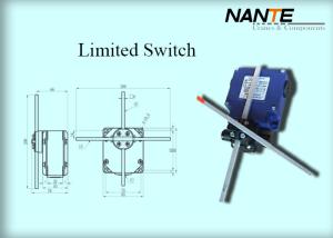 Wholesale Blue Electric Wire Rope Hoist Steel Holding Limited Switch Used In Hoist And Complex Crane System from china suppliers
