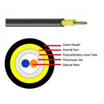 Complex Hybrid Dual Mode Fiber Optic Cable Micro ADSS 3.8 mm