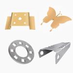 Lowcost Custom Sheet Metal Fabrication Metal Parts Aluminum 6061 7075 5052 7050