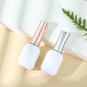 Wholesale Glass Uv Gel Nail Polish Bottle with Silver Gold Cap 7ml 9ml 11ml 12ml 15ml Customized Logo Accepted Base Material Glass from china suppliers