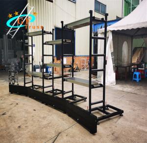 Wholesale 50*2mm Tube Led Screen Stand Truss For Cabinet Connection Indoor Stage from china suppliers