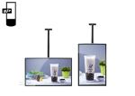 1500 nits 55 Inch Double Sided Digital Signage