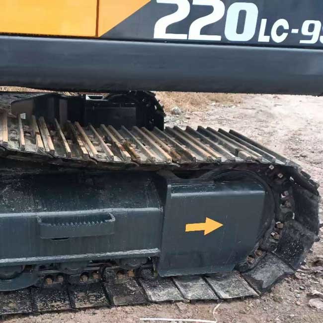 Hyundai Middle Excavator Used Excavator R220LC-9s Excavator 1.0m3 Bucket Capacity For Construction