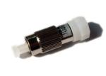 Single Mode FC UPC Fiber Optic Attenuator 3db with Metal Housing , White Cap