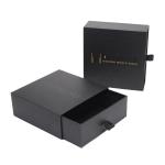 157gsm C2S Paper Hot Stamping Box UV Custom Logo Gold Foil Rigid Sliding 128gsm