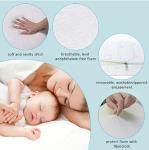 Baby Double Sided Hypoallergenic Crib Mattress Pressure Foam Washable