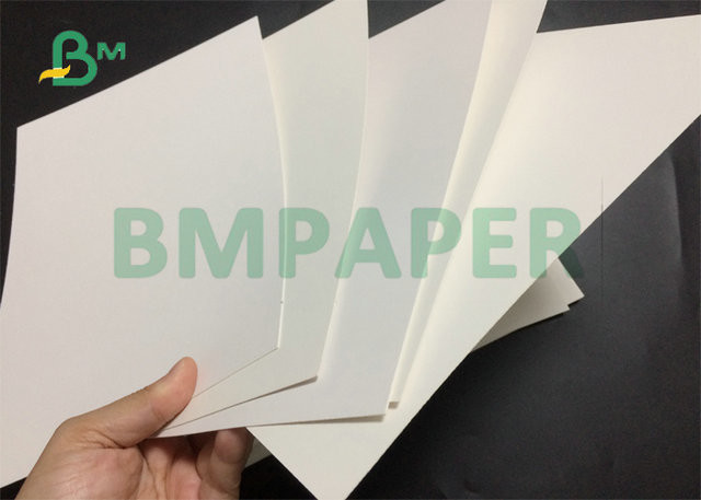 50gsm Natural Color PE Coated Kraft Paper / Cup Paper Single Side Coated In Rolls