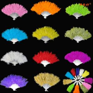 Wholesale Party novelty supplies feather fan from china suppliers
