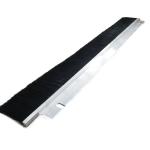 100mm Self Adhesive Fire Door Brush Strips Black Nylon Customization