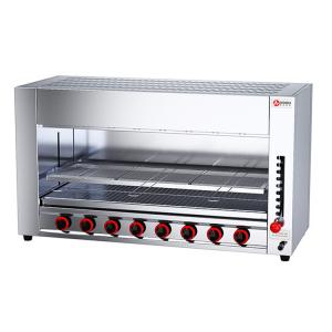 Wholesale Stainless Steel Counter Top Gas Salamander Machine with 890*320*380mm Internal Size from china suppliers