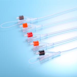 Wholesale Fr12 Two Way Drainage Tube Hydrogel Coated Latex Catheter 390mm-400mm from china suppliers