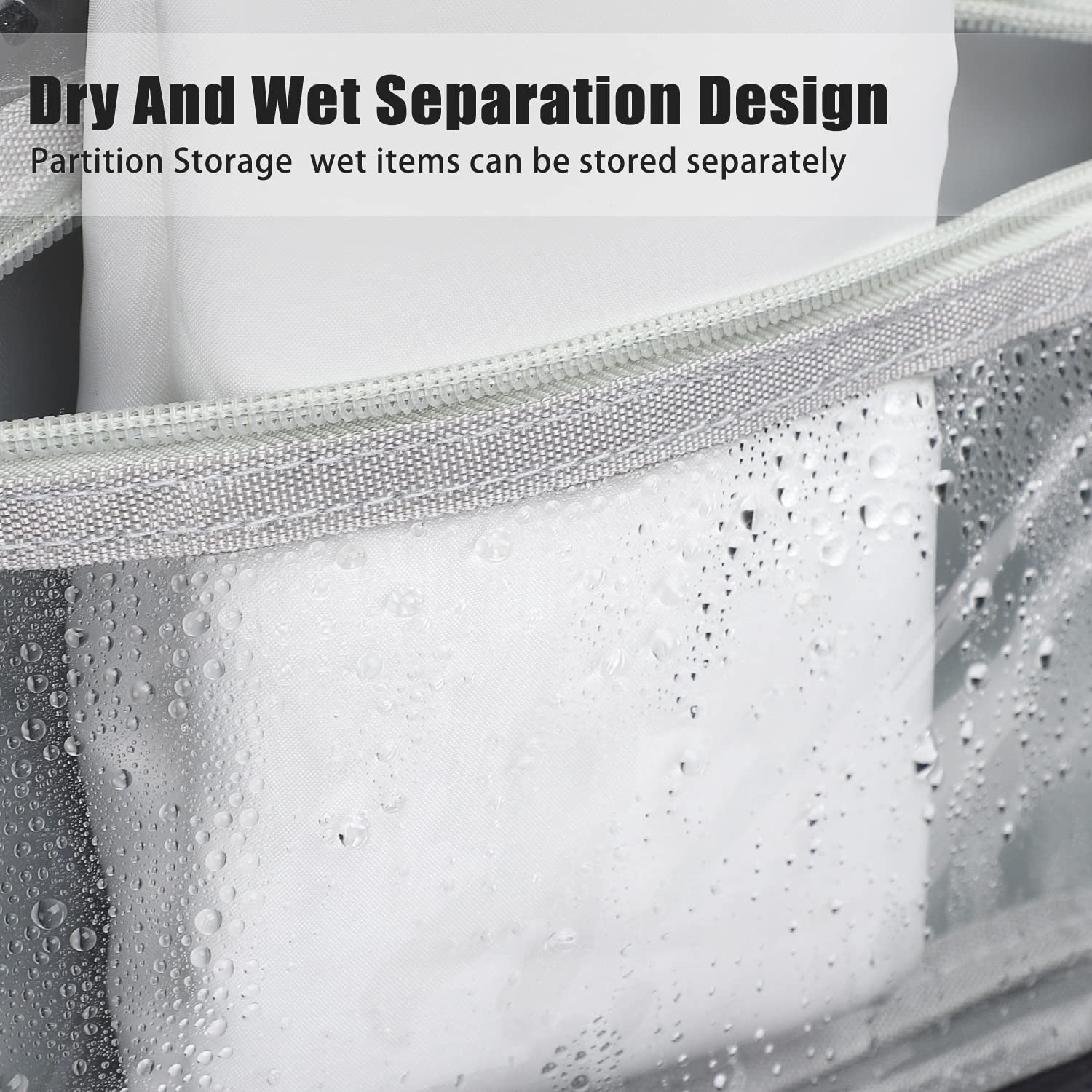 Ladies portable cosmeticbags large capacity double-layer zipper travel cosmetic bag male toiletry bag with dividers