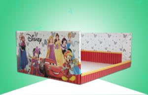 Wholesale Stackup Heavy Duty Cardboard Display Trays / PDQ Trays Under Disney Brand for Selling Battery Lamp from china suppliers