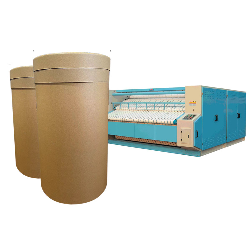 Durable 50kg Paper Fiber Drum Wax Powder Cardboard Barrels Storage