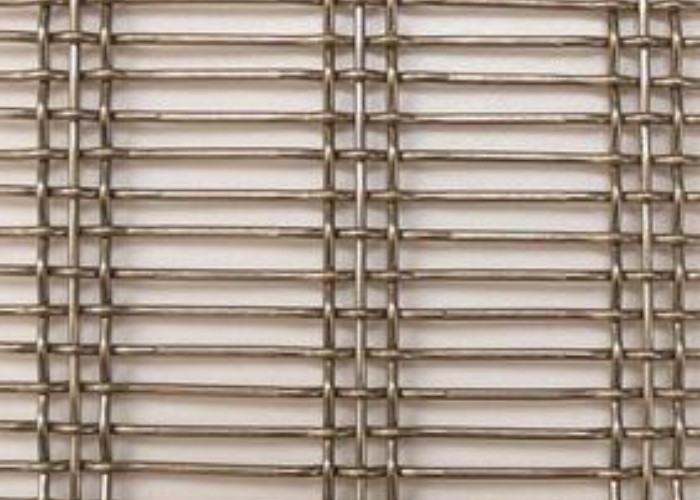 Double Crimped Wire Mesh 100*100 Brass Wire Mesh For Cabinets
