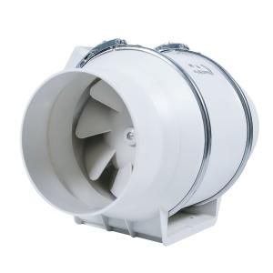 Wholesale Customized Logo PVC Plastic Bathroom Kitchen in Line Mixed Flow Duct Exhaust Fan 6 8 Inch from china suppliers