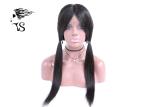 24 Inch Swiss Lace Straight 360 Frontal , Custom 360 Lace Front Closure Wigs