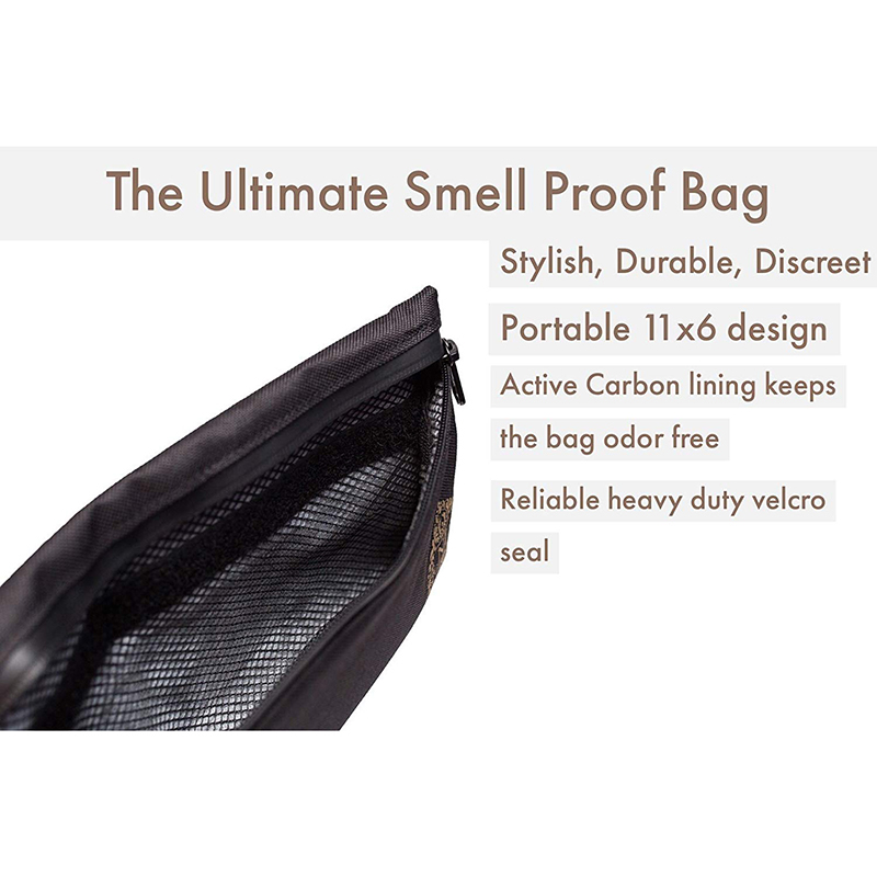 Amazing design Premium smell proof bag with zipper