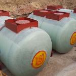 100m3 Double Wall Fuel Oil Storage Tank FRP 50 Cubic Meters