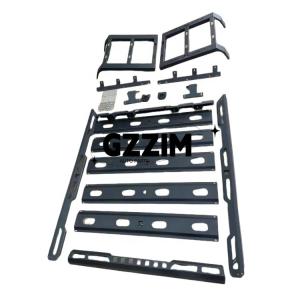 Wholesale Roof Mount Car Accessories Aluminum Alloy Roof Rack For Jeep Wrangler JK JL from china suppliers