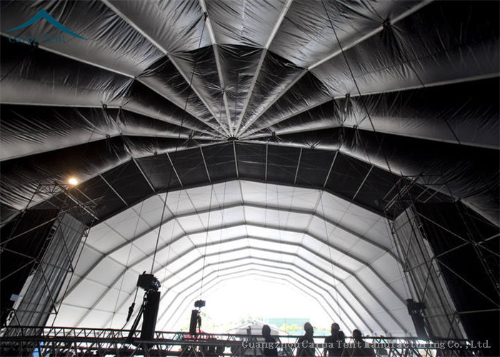 20m Diameter Waterproof Industry Business Clearspan Structure Polygon Shelter