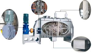 Wholesale 500kg/ Batch Ribbon Blender For Powder Mixing Infant Nutrition Easy Operation from china suppliers