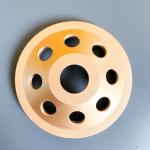 High Level 4.5inch Laser Welded 115mm Single Row Diamond Cup Wheel For Concrete