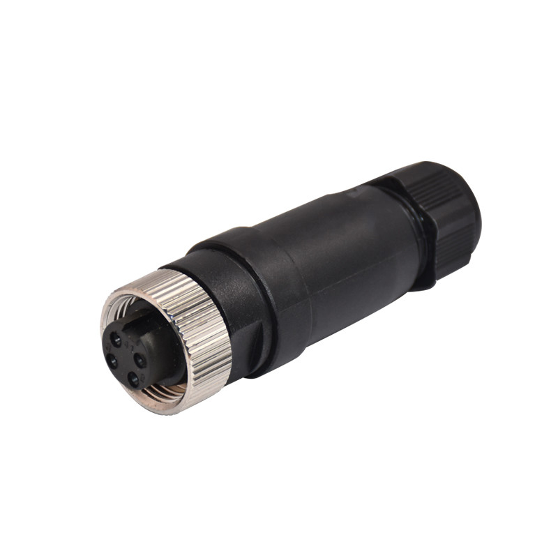 7/8 IP67 Waterproof 4P Assembly Connector Male Or Female For Industry