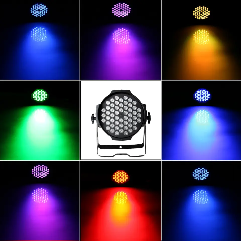 54*3W LED Matrix Par Light 3500K For Club Night Party Wedding Stage Bar