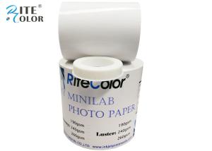 Wholesale Dry Lab Minilab RC Glossy Photo Paper Waterproof 260gsm 6 Inch X 65 M from china suppliers