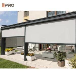 Wholesale Windproof Day And Night Roller Blinds Outdoor Motorized Tubular Motor from china suppliers